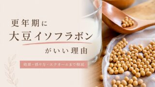 更年期に大豆イソフラボンがいい理由～効果・摂り方・エクオールまで解説